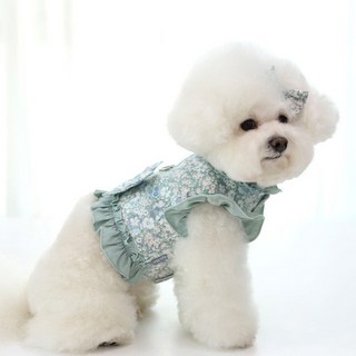 개과천선 에어샤밍 강아지 하네스, 민트, 1개