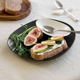 ERATO Rocce 方形盤, 石黑色, 1個