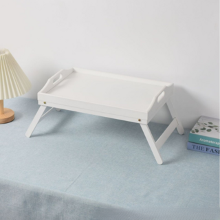 CM ONE 便利堅固折疊託盤桌, 白色