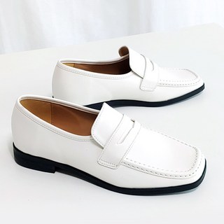 女款方頭帥氣樂福鞋