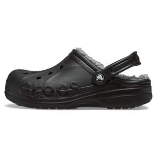 crocs 卡駱馳 男女通用 Via Lined 克駱格, Black, 240