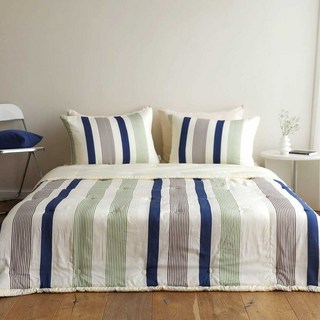 오리고 부드러운 모달 여름 간절기 슬림 차렵이불 + 베개커버 세트