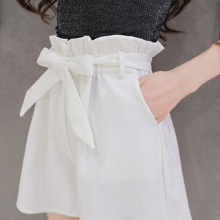 Bbolpick 女款腰間蝴蝶結褲裙