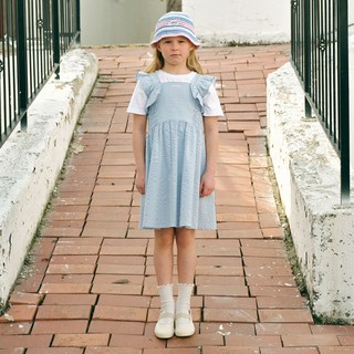 MaritheFrancoisGirbaud 女童 ENFANT 荷葉邊無袖連身裙