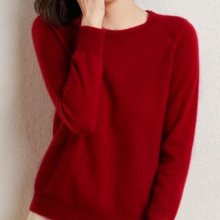 Paperments 女款柔軟多彩系列圓領日常針織衫 11228