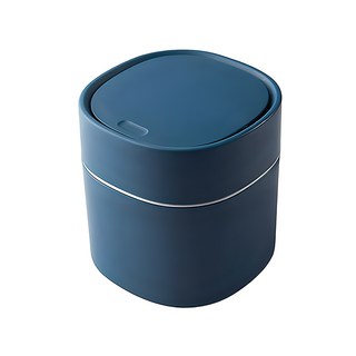 GOODIE FOODIE 輕觸式 迷你 垃圾桶, 海軍藍色