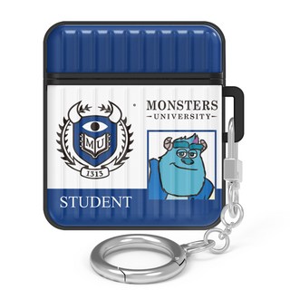 迪士尼怪獸大學盔甲行李箱AirPods保護殼, 單一商品, 毛怪