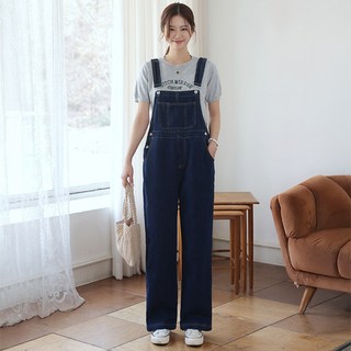 Chic Fox 女性用Binoa丹寧吊帶褲