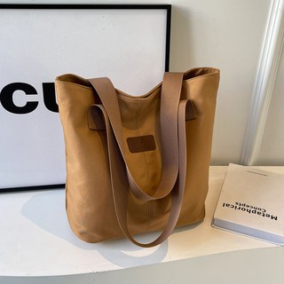 합성피혁 플랫 에코백