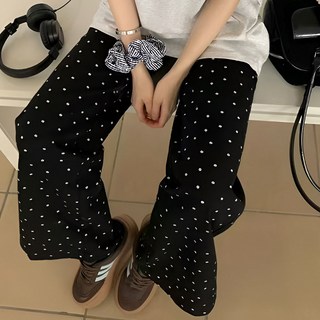 어나더디 여성용 큐티 도트 잠옷 바지 HC0064