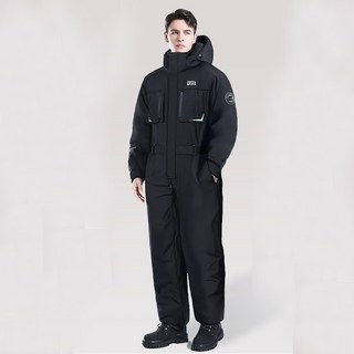 비메이 오토바이 라이더 아이스 쉴드 방한 우주복, 블랙