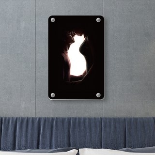 Monster Design 幻象系列 室內裝飾 壓克力畫框 04 貓咪