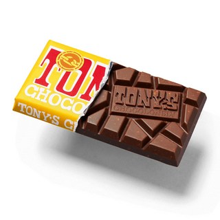 TONY'S CHOCOLONELY 東尼的寂寞巧克力 蜂蜜杏仁牛軋糖牛奶巧克力, 1個, 180g