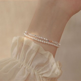 BEOURGUEST 串珠仿珍珠日常手鍊組