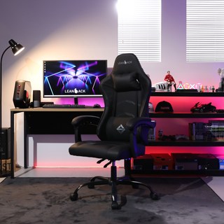 Leanback LB48G 電競椅, 黑色