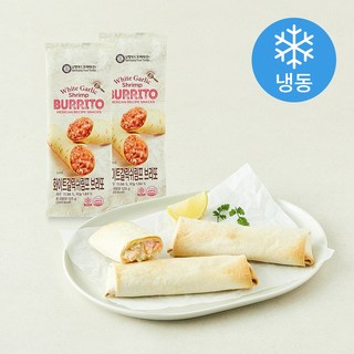 남향푸드또띠아(주) 화이트 갈릭 쉬림프 브리또 (냉동), 125g, 2개, 1개입