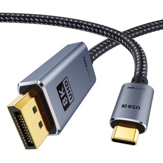코드웨이 USB C타입 to DP 케이블, 1m, 1개