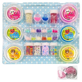 agaplus DIY史萊姆組合套裝, 混和顏色