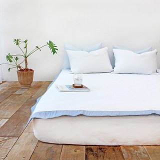 누블 접촉 냉감 슈퍼 아이스 쿨링 고무밴드 여름 패드, 블루