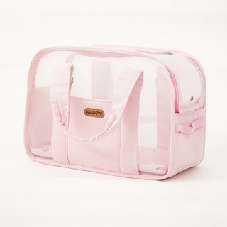 레드퍼피 강아지 베누스 이동가방, 파스텔핑크, 1개