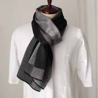 Vavisoo 男士Putty長版圍巾