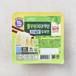 풀무원 지구식단 더넓은 두부면, 100g, 1개