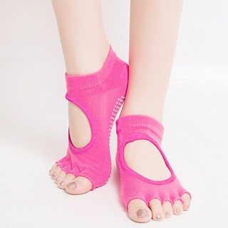 Elsso 女士防滑皮拉提斯瑜珈襪3雙組