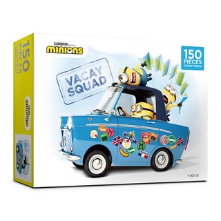 minions 小小兵 卡通圖案拼圖, 150片, AL150-62, 1盒