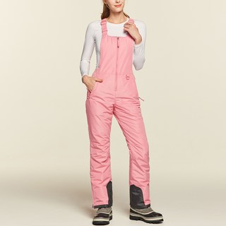 tesla 女性防水滑雪板滑雪吊帶褲