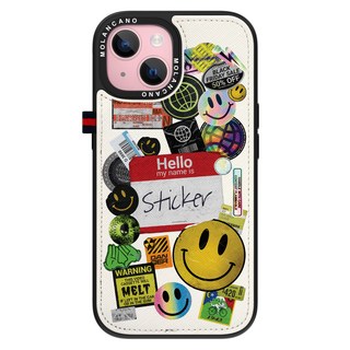 모란카노 시크릿 카드포켓 가죽 디자인 휴대폰 케이스