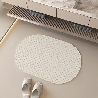 軟珪藻土地墊, 聽格, 2個