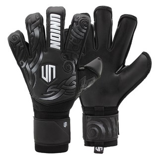 [人造草皮用]UNION MG RESIST ERGO ROLL TREASURE GK守門員手套 (UN1012-092), 1組, 黑色
