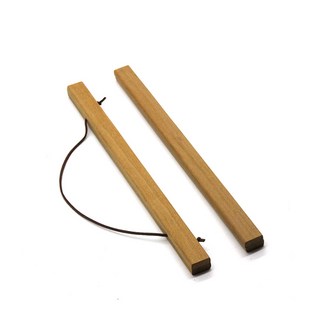 Hansuo 北歐風室內裝飾木質掛軸, 摩卡木色