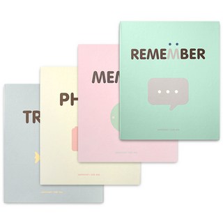 2Youngdesign 4x6 迷你相冊 160p x 4 套, 混色