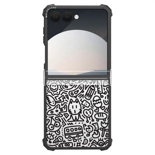 MOLAN CANO 防摔透明線條藝術設計手機殼