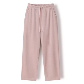 유니프랜드 여성용 베이직 극세사 9부 팬츠