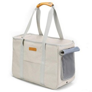 SPACE CAT 寵物四季通用外出包, 米色, 1個