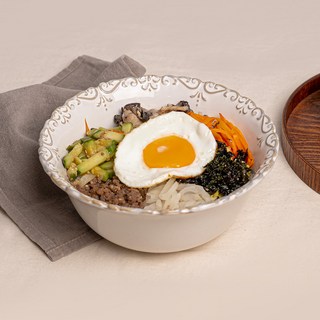 Olive Romance 復古古董麵碗, 混合色, 1個