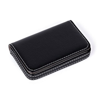 市場計劃名片名片盒, 1個, 黑色