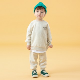 KIDSCOMO 童款插圖長袖套裝