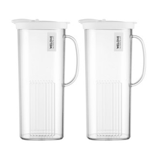 Placo Company正方形水壺 2入, Clova White, 2個, 1.8L