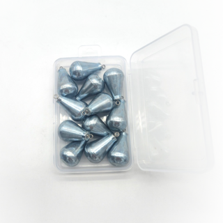 바다의꿈 프리리그 대용량 루어싱커 물방울형, 1개, 12개입