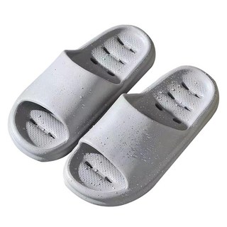The New Mall 防滑不卡水垢浴室拖鞋, 灰色, 1雙
