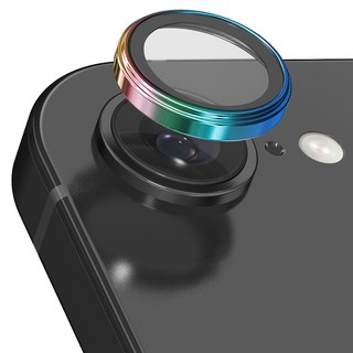 모빌앤조이 빛번짐방지 카메라 렌즈 보호필름 2p 세트 오로라, 1세트