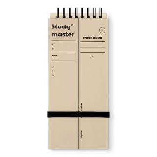 munid 智能單字記憶本 淺褐色 1個