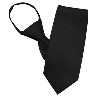 Mscope 柔軟面料弔唁用黑色領帶