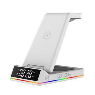 유엠투 올인원 무선 충전기 UMWH-Allin1-A, 화이트, 1개