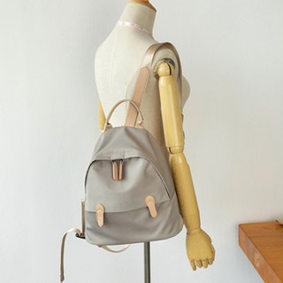 JH Company 休閒迷你後背包, 淺灰色