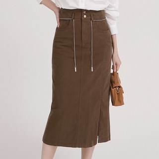 peilit 女款 Queen Is Quni 鏈條開衩長裙