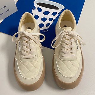 The Flow 厚實壓紋亮點平底鞋 運動鞋 帆布鞋